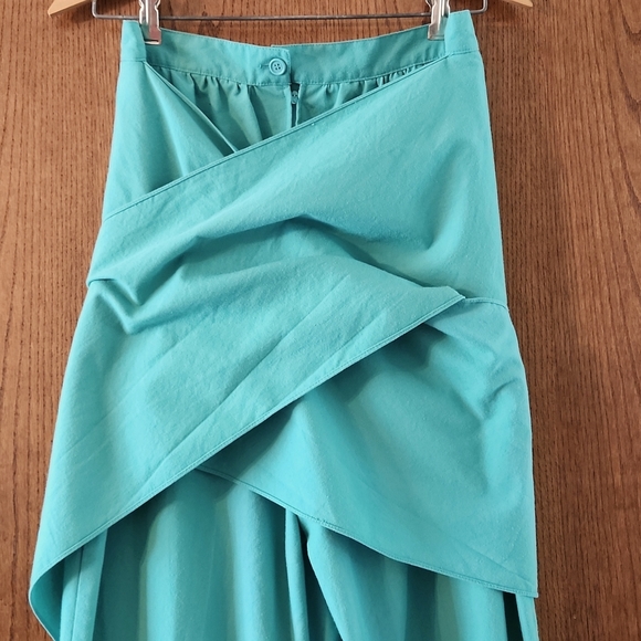 Deep Water Bay Misses Vintage Pants with attached wrap around skirt Sz 13/14 - Picture 4 of 8